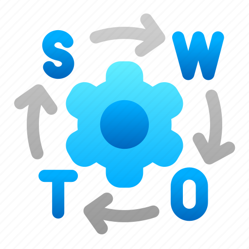 Swot, task, project management, process icon - Download on Iconfinder