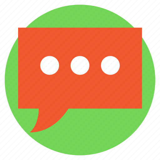 Chat bubble, conversation, live chat, speech bubble, typing communication icon - Download on Iconfinder