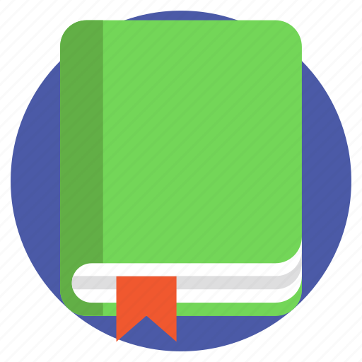 Book with ribbon, closed book, encyclopedia, knowledge, study concept icon - Download on Iconfinder
