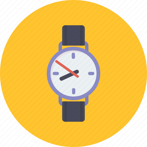 Wrist watch, time, schedule, wait, wrist accessory icon - Download on Iconfinder