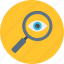 cyber security, find, magnifier, searching, view 