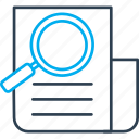 search content, magnifier, find content, data, files