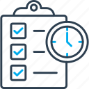 work manage, checklist, clipboard, plan, task