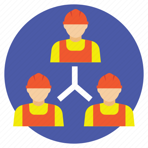 Collaboration, project staff relation, teamwork, work group, workers management icon - Download on Iconfinder