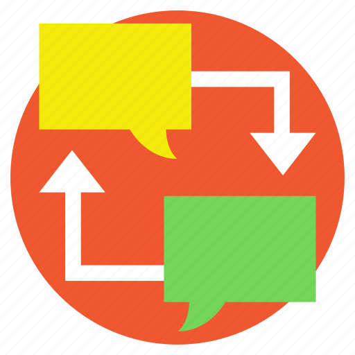 Chat bubbles, communication, conversation, live chat, speech bubble icon - Download on Iconfinder