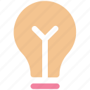 bulb, idea, lamp, light, light bulb, room bulb