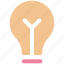 bulb, idea, lamp, light, light bulb, room bulb 