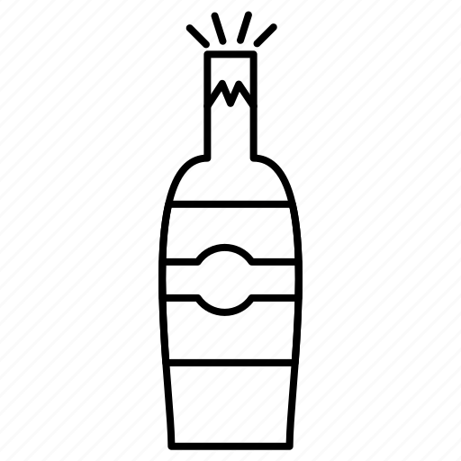 Bottle, celebrations, christmas, drink, xmas icon - Download on Iconfinder