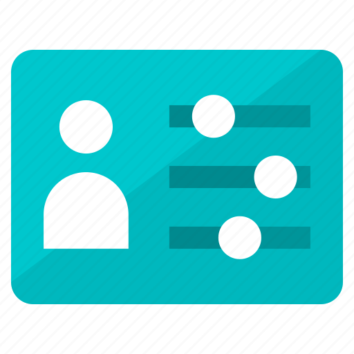 Card, identity, settings, skill, user icon - Download on Iconfinder