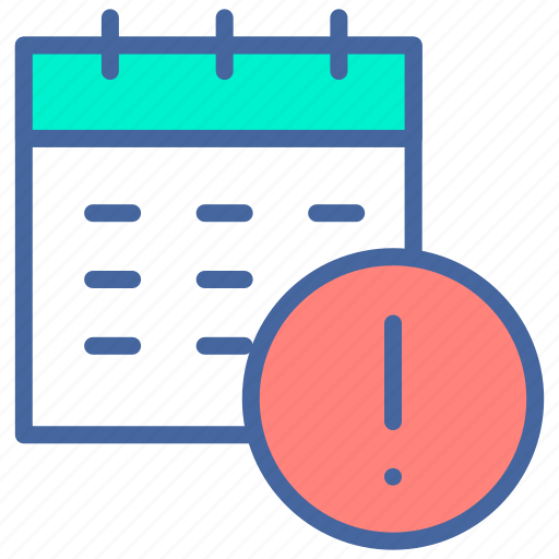 Calendar, date, deadline, notification, time icon - Download on Iconfinder