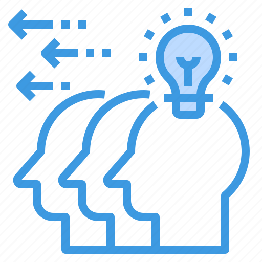 Bulb, human, idea, innovation, light, mind, team icon - Download on Iconfinder