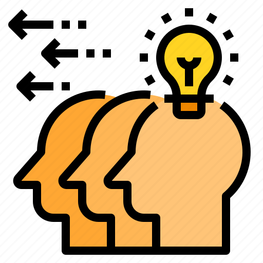 Bulb, human, idea, innovation, light, mind, team icon - Download on Iconfinder
