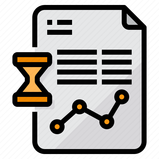 Analysis, file, project, report, sandglass icon - Download on Iconfinder