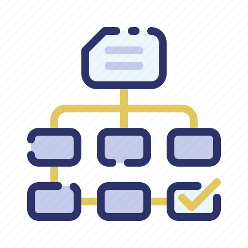 Business, hierarchy, marketing, organization structure, project management, scheme, workflow icon - Download on Iconfinder