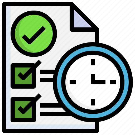 Tasks, activities, complete, on, time, project, management icon - Download on Iconfinder