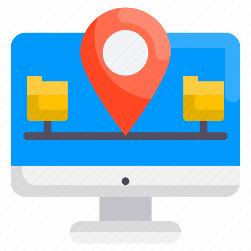 Search, map, direction, location, internet icon - Download on Iconfinder