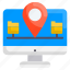 search, map, direction, location, internet 