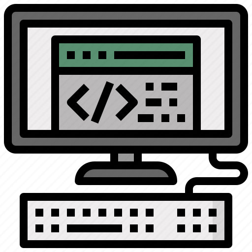Computer, computing, electronics, language, multimedia, programing, screen icon - Download on Iconfinder