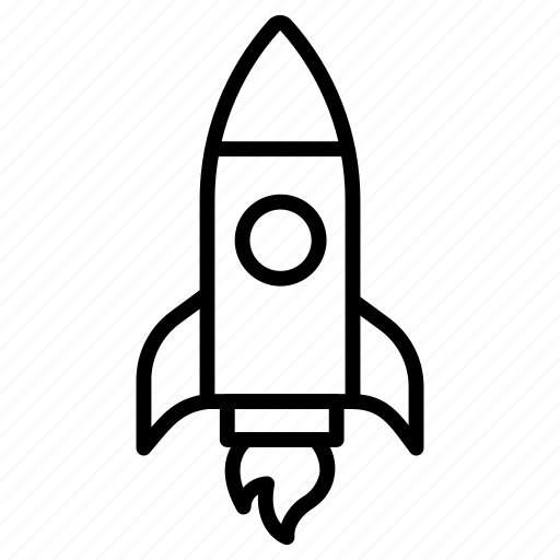 Rocket, launch, spacecraft, boost, accelerate icon - Download on Iconfinder