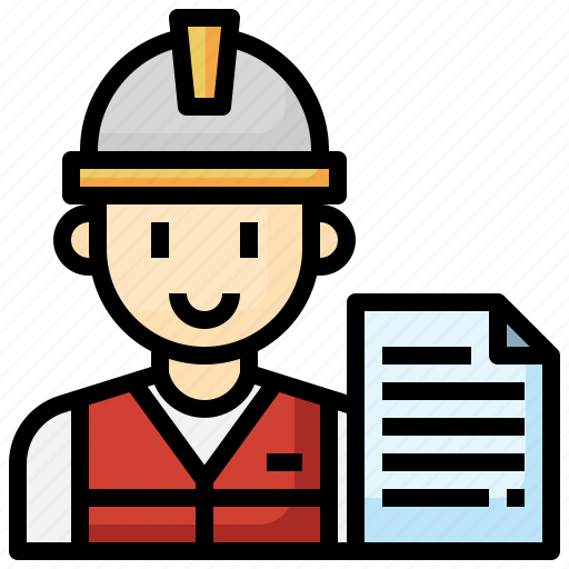 Builder, profession, contract, job, avatar icon - Download on Iconfinder