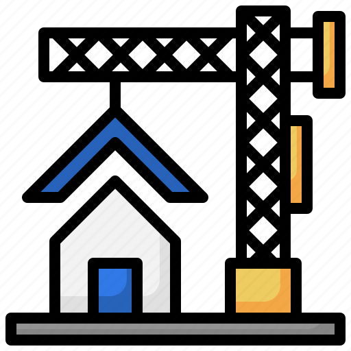 Construction, real, estate, house, home, building icon - Download on Iconfinder