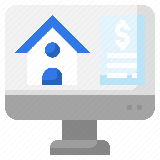 Real, estate, property, house, sale, computer icon - Download on Iconfinder