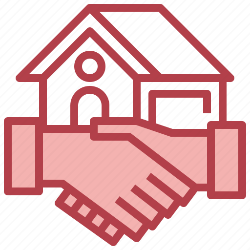 Agreement, handshake, real, estate, house, home icon - Download on Iconfinder