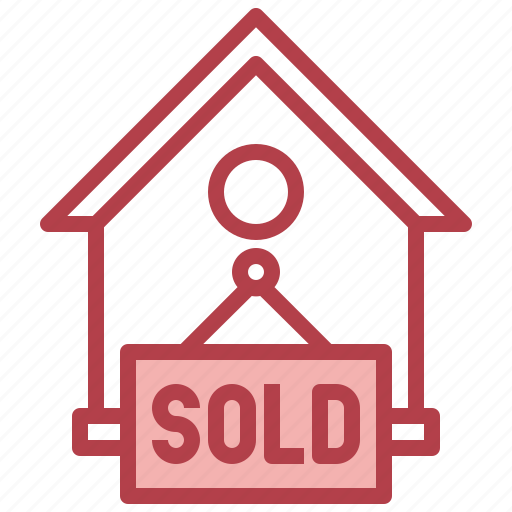 Sold, real, estate, house, home icon - Download on Iconfinder