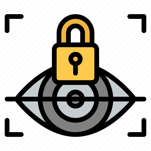 Eye, recognition, scanner, biometric, identification, security, protection icon - Download on Iconfinder