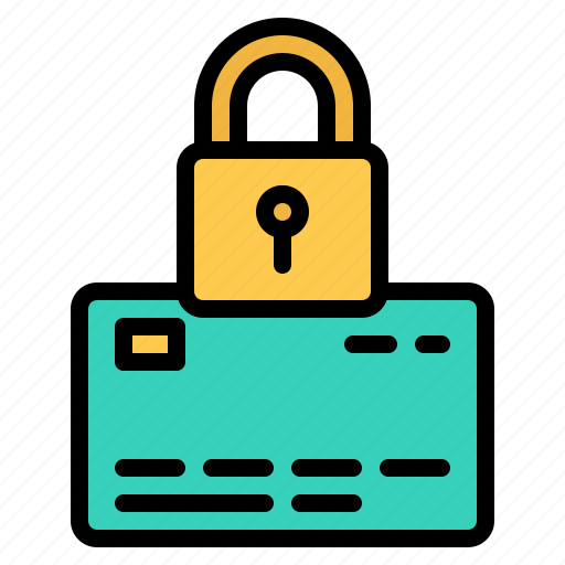 Credit, card, payment, security, lock, safety, protection icon - Download on Iconfinder