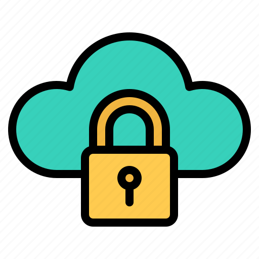 Cloud, security, lock, safety, protection icon - Download on Iconfinder