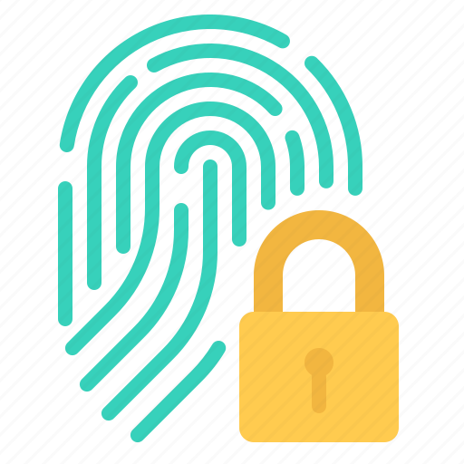 Fingerprint, security, lock, safety, protection, scanning, authentication icon - Download on Iconfinder