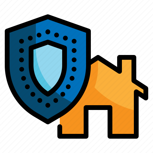 Home, insurance, shield, building, protection icon icon - Download on Iconfinder