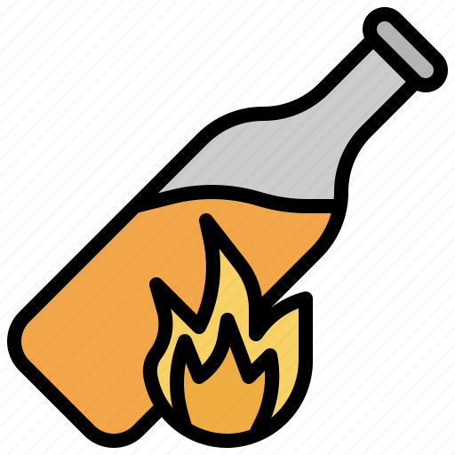 Cocktail, guerrilla, incendiary, molotov, terrorism, urban, warfare icon - Download on Iconfinder