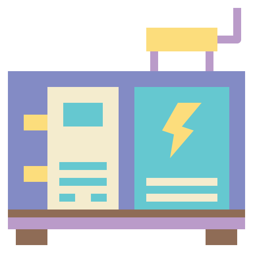 Generator, electricity, electric, electrical, energy icon - Free download