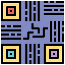 qr code, qr, code, shapes and symbols, blackberry code 