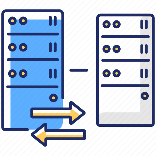 Cybersecurity, reverse proxy, reverse proxy icon, server protection icon - Download on Iconfinder