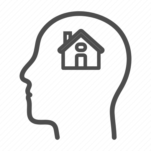 Home, house, psychology, mind icon - Download on Iconfinder