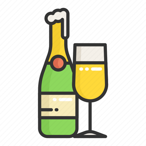 Champagne, dinner, drink, place, restaurant, wine icon - Download on Iconfinder