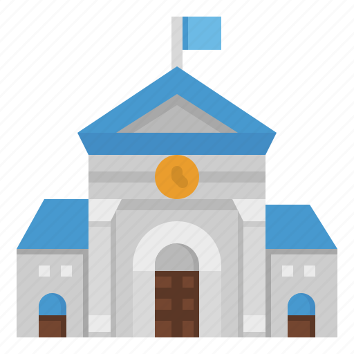 Buildings, college, education, high, school icon - Download on Iconfinder