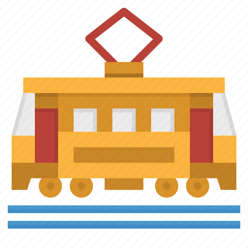 Train, tram, transportation, underground, vehicle icon - Download on Iconfinder