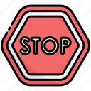 stop, stop board, stop sign, board