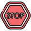 stop, stop board, stop sign, board 