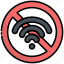 no, wifi, no wifi, no-connection, signal, warning 
