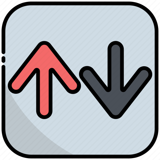Two, ways, two ways, traffic-sign, sign, road-sign, turn-right icon - Download on Iconfinder