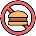 no, food, no fast food, no food, no junk food, food not allow, food banned, food ban