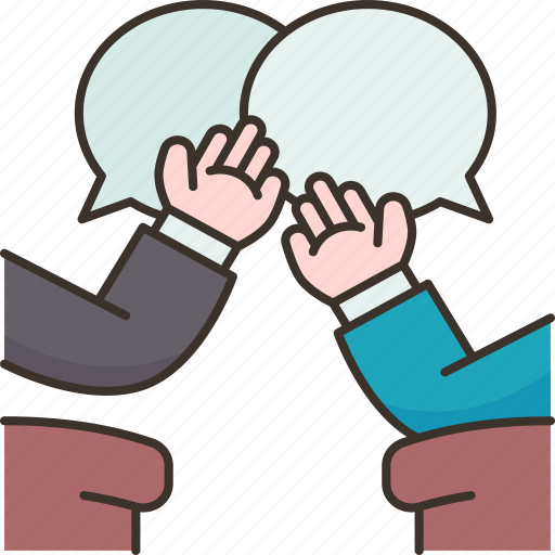Dispute, negotiation, talk, meeting, discussion icon - Download on Iconfinder