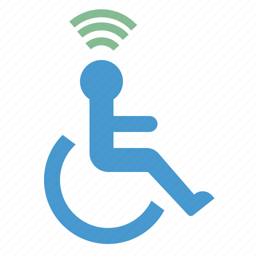 Accessible, disabled, person, priority, seating icon - Download on Iconfinder