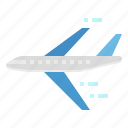 air, airplane, plane, transport, transportation
