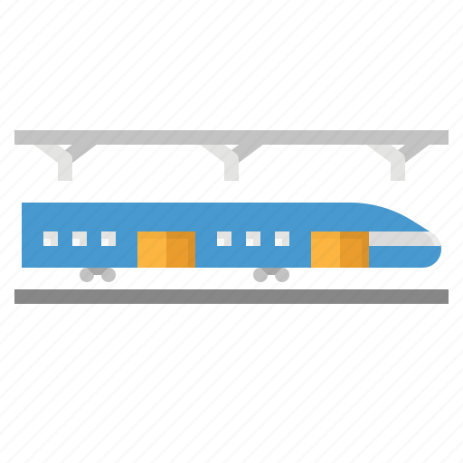 Public, railway, subway, train, transport icon - Download on Iconfinder